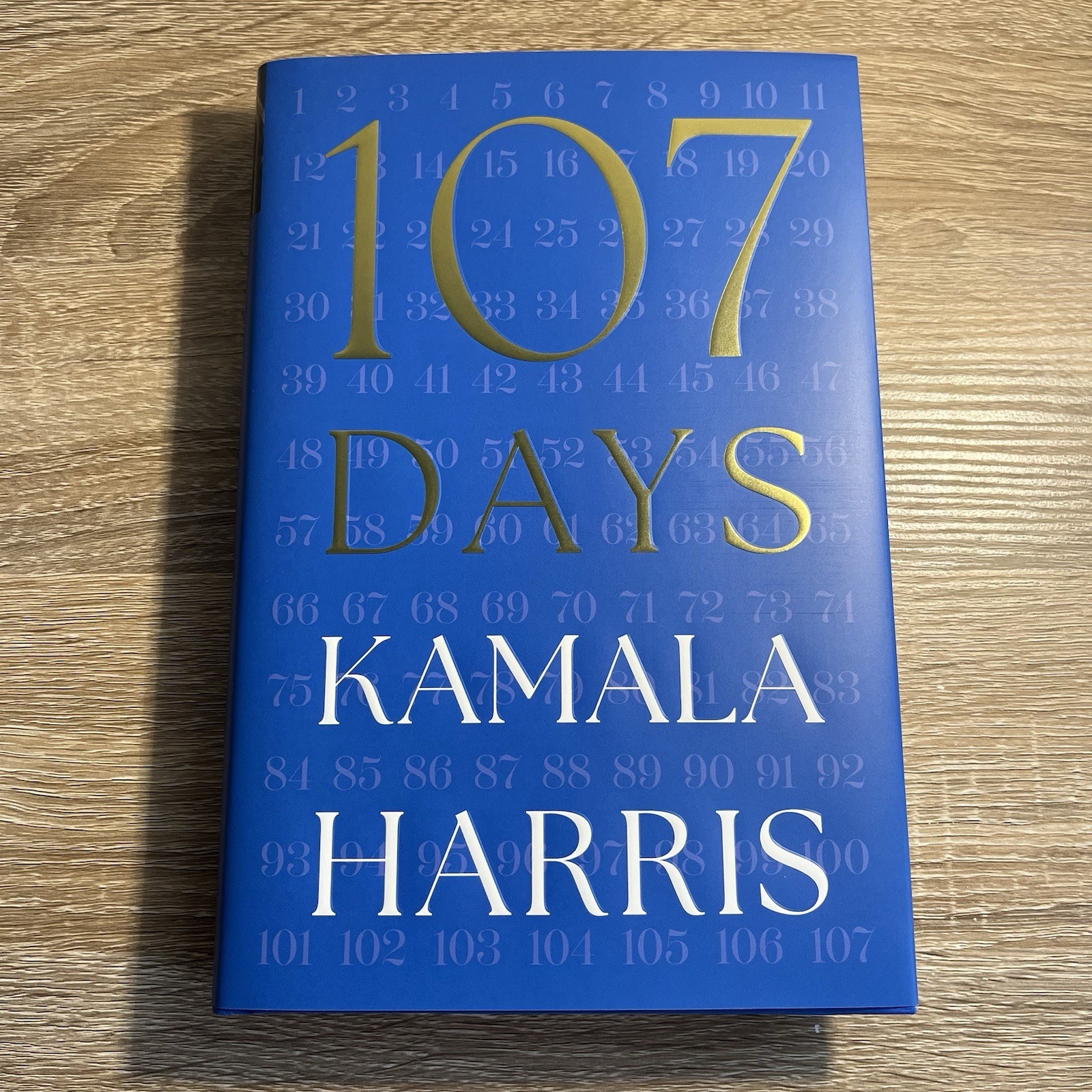 Kamala Harris Vice President SIGNED Book 107 Days HC AUTOGRAPHED | IN-HAND