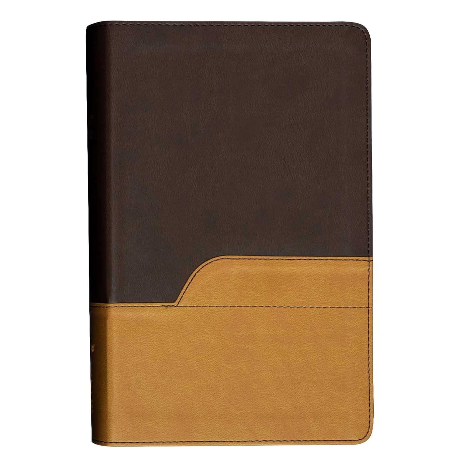 Brand New NIV Large Print Holy Bible Leather Soft Chocolate Amber Zondervan