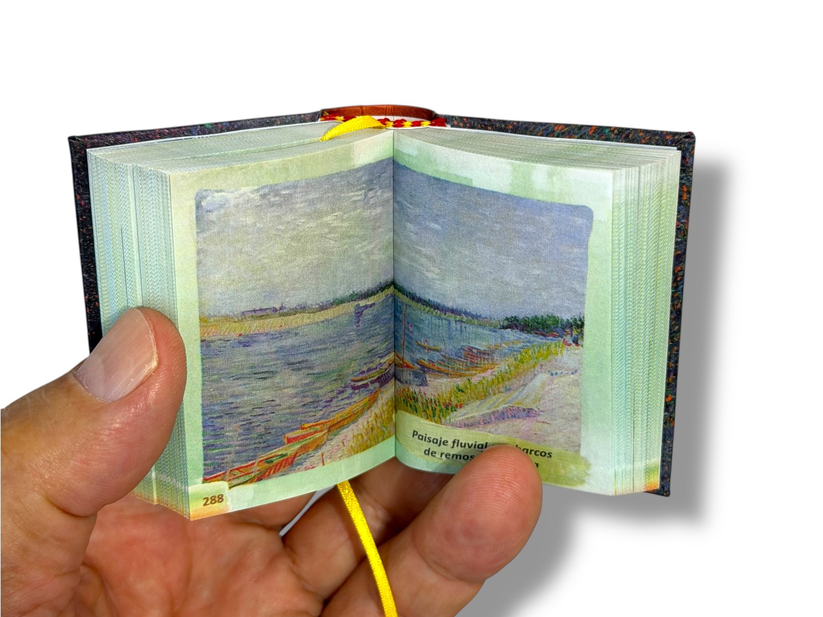 Van Gogh 2025 new mini book hardcover 430 pgs with comments and photographs