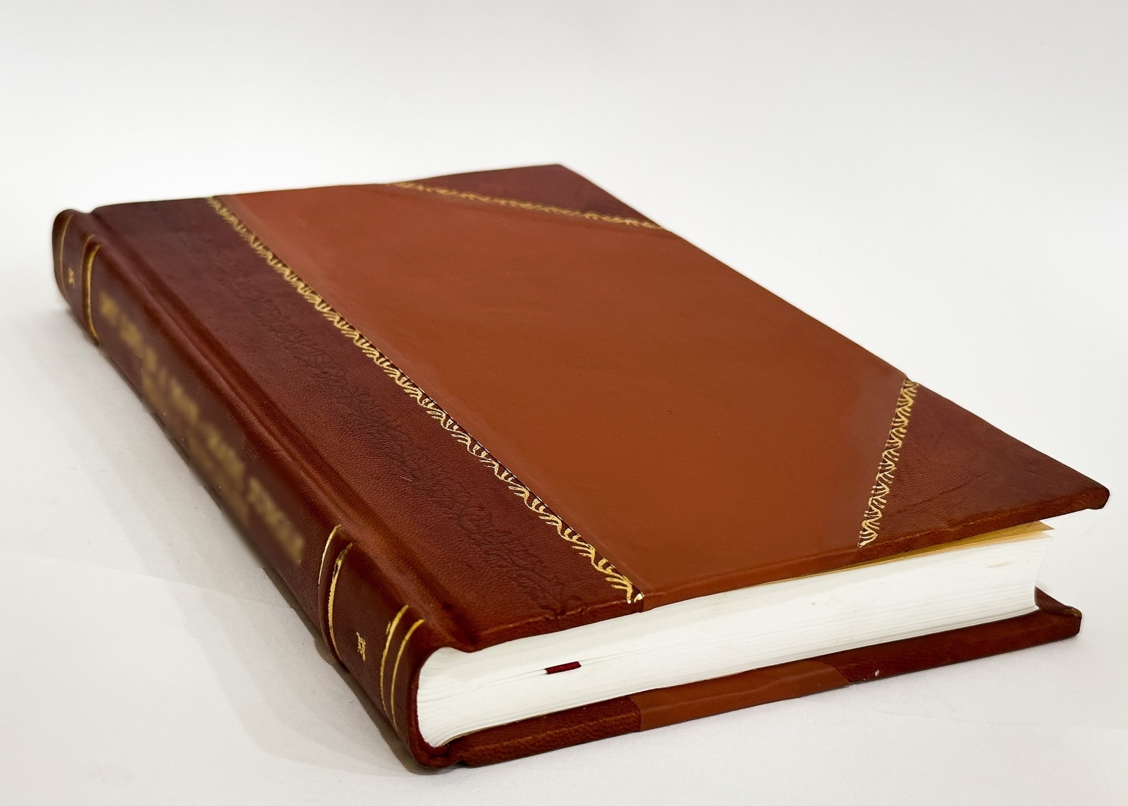 Pages Laotiennes : Le Haut-Laos, Le Moyen-Laos, Le Bas-Laos / [Leather Bound]