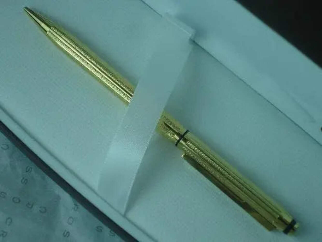 Cross Made in USA Classic Signature Series and 22 Karat Gold Pencil 0.5mm Lead