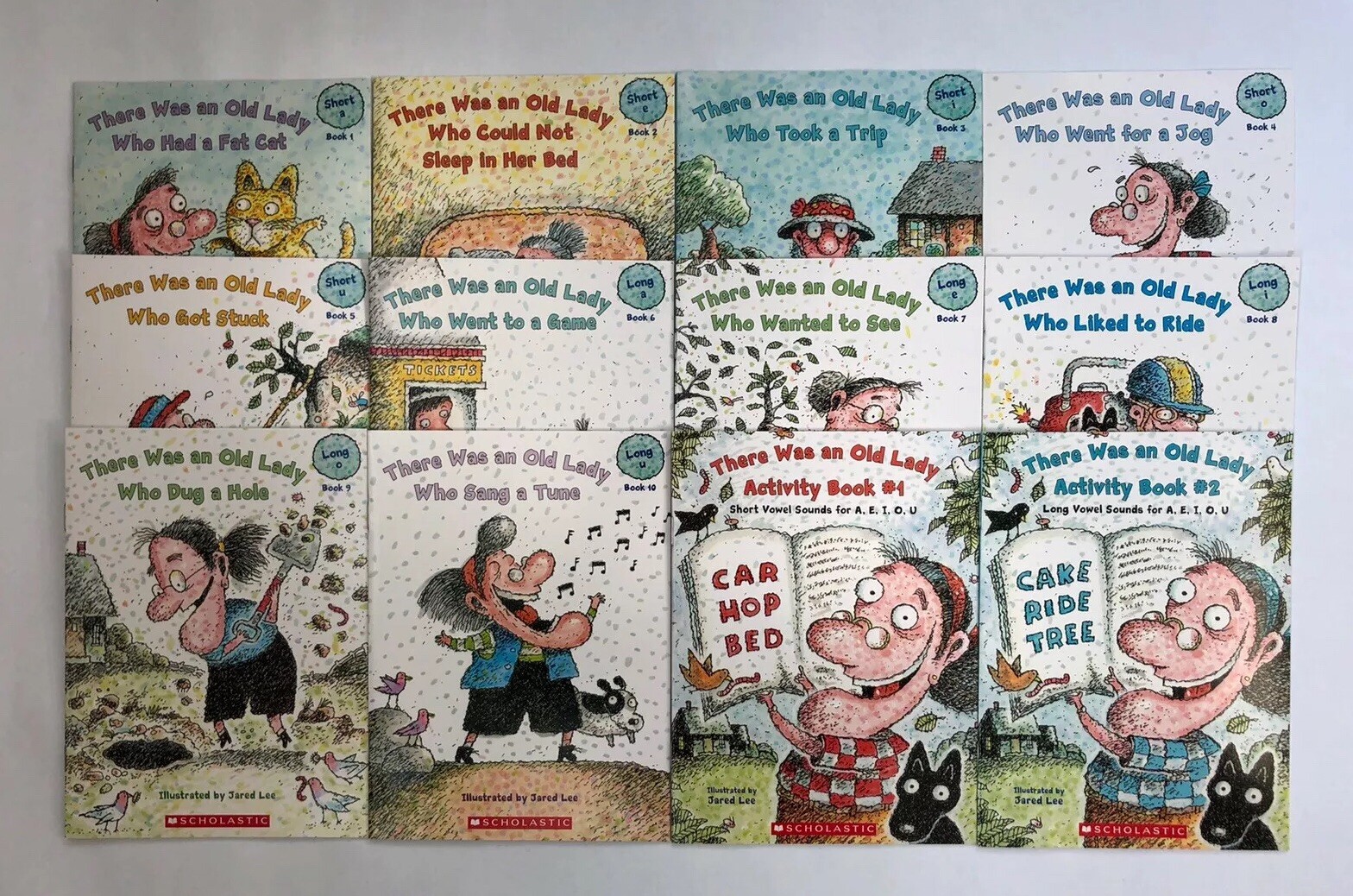 There Was An Old Lady Who Swallowed Some Phonics Lot 12