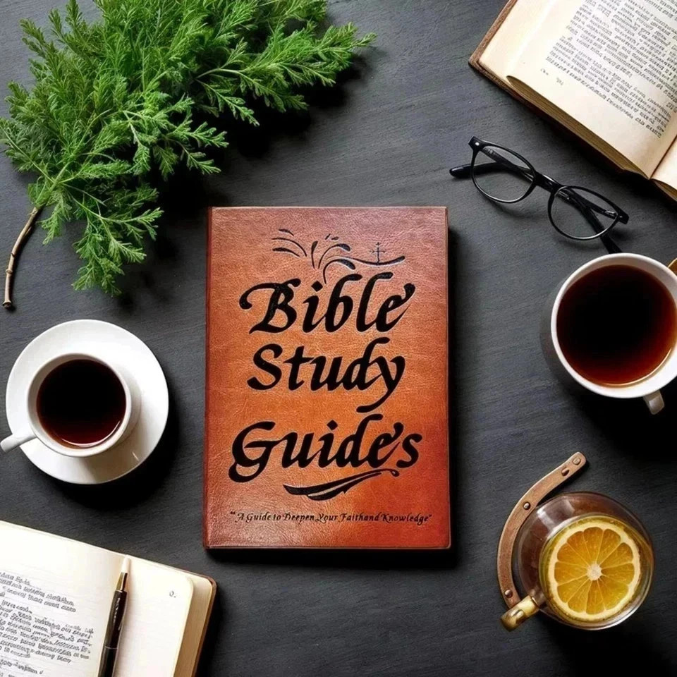 66-Page Bible Study Guide, Daily Devotional Journal,Study Notebook Based Planner