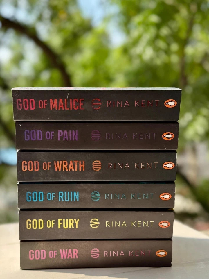 Rina Kent 6 Book Set | Legacy of Gods Series Paperback | English