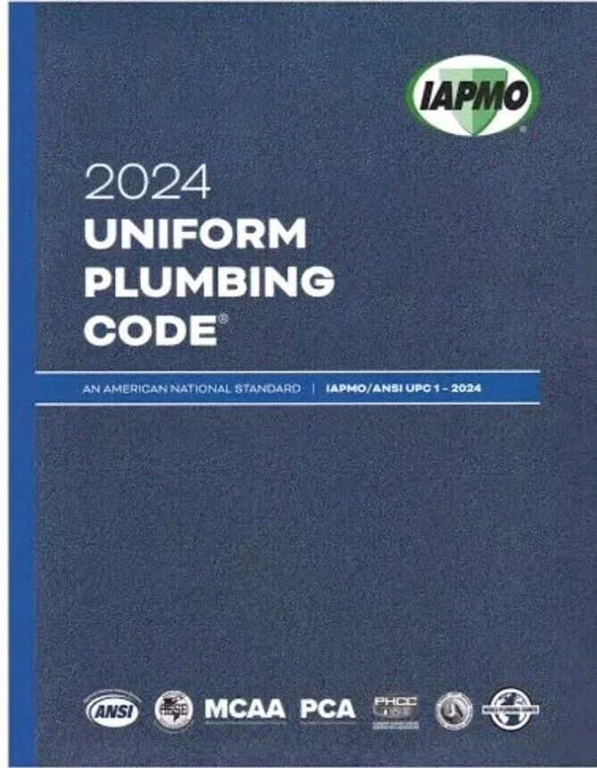 2024 Uniform Plumbing Code Soft Cover w/Tabs IAPMO/ANSI UPC 1