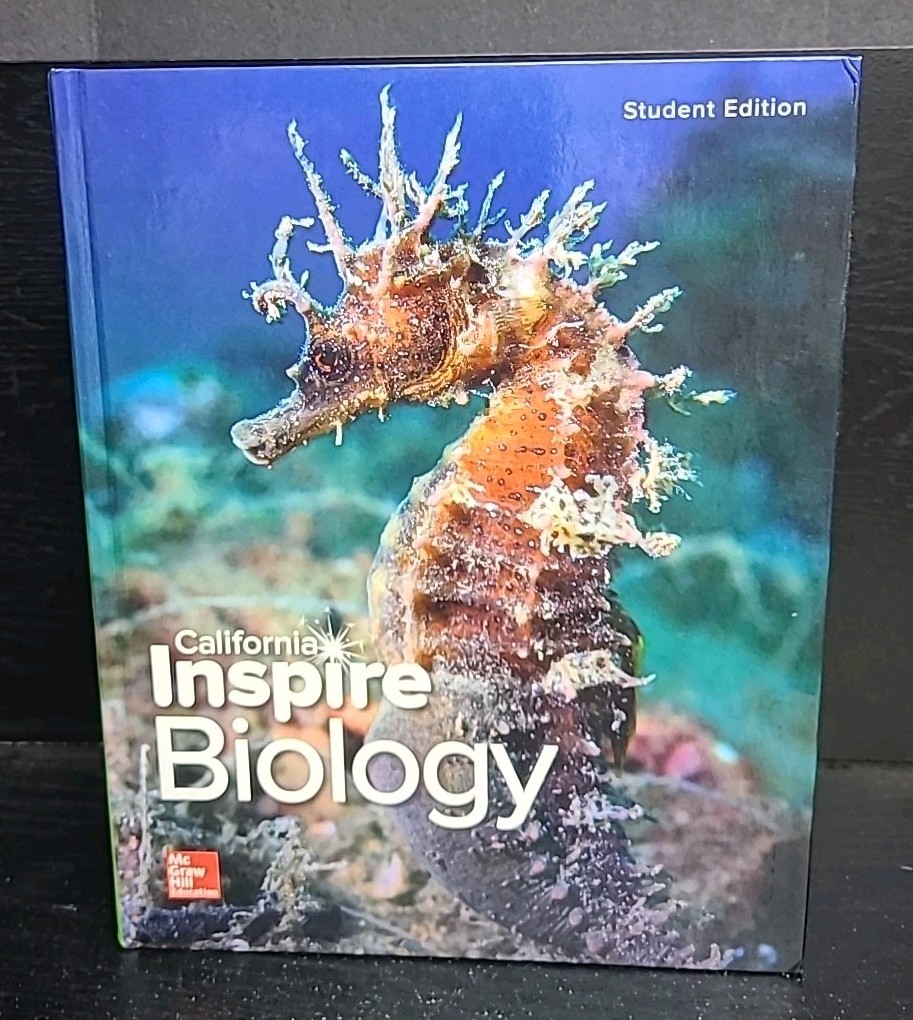 California: Inspire Biology Student Edition SE McGraw Hill ~ Unused Copies