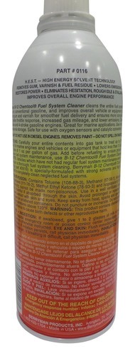 B-12 0116 Chemtool Fuel Injector Cleaner 15 Ounce 15 Fl Oz (Pack of 1)