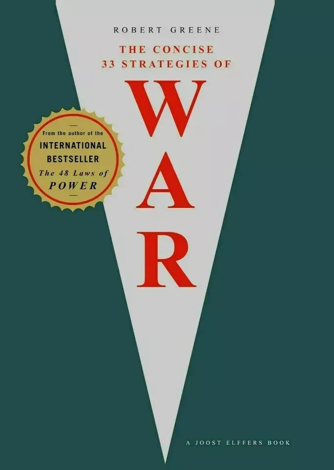 Robert Greene concise 33 strategies of war New Stock Fast Shipping