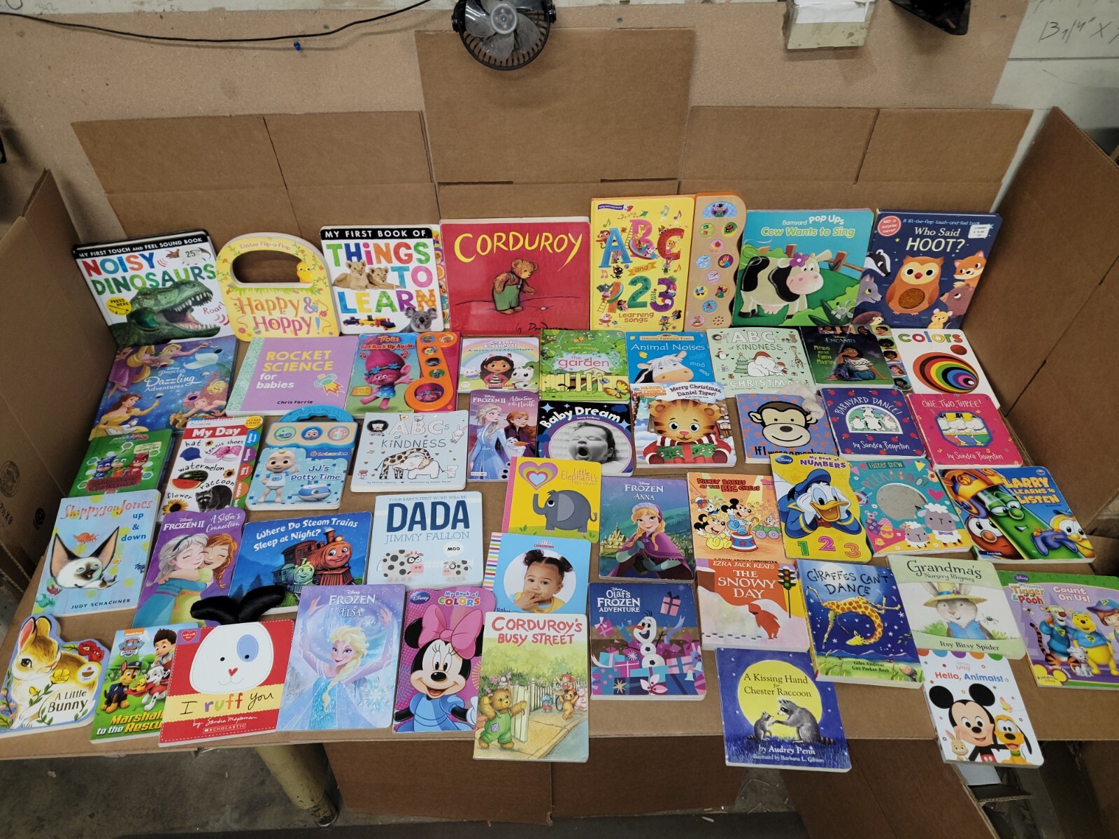 Lot of 10 LBS Children BOARD Hardcover BABY TODDLER DAYCARE PRESCHOOL Kids BOOKS
